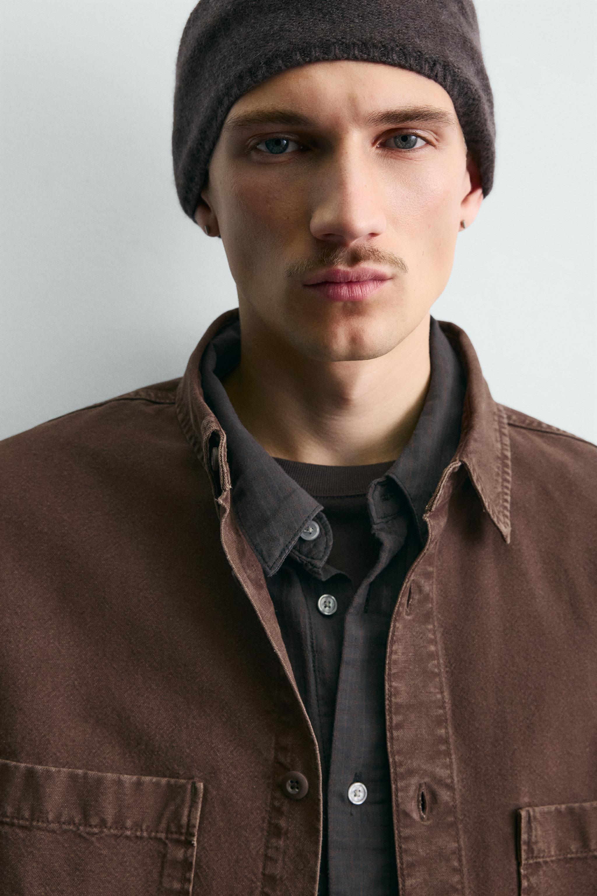 TEXTURED SHIRT WITH POCKETS